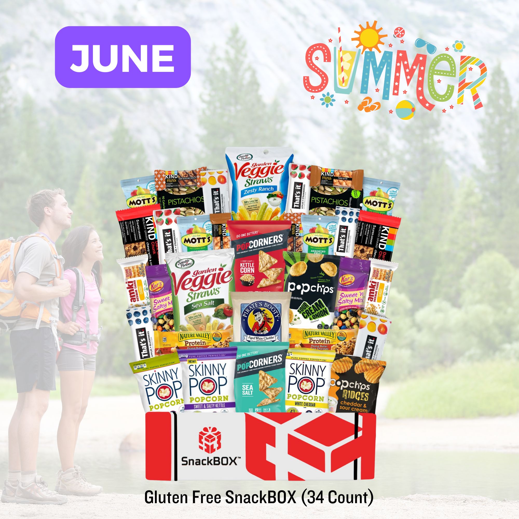 (2025/2026) Monthly College Student SnackBOX Care Package Subscription Program | Snacks Delivered each Month!